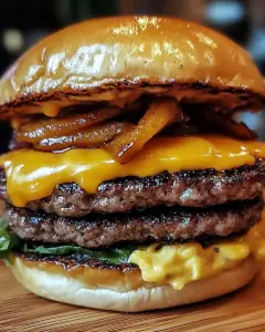 The Flying Dutchman Burger Recipe - Recipes by Lina