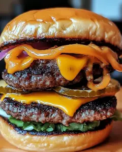 The Flying Dutchman Burger Recipe - Recipes by Lina