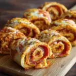 Cheesy Pepperoni Roll-Ups