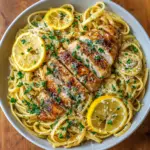 Lemon Garlic Butter Chicken Linguine