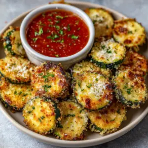 Air Fryer Zucchini Parmesan