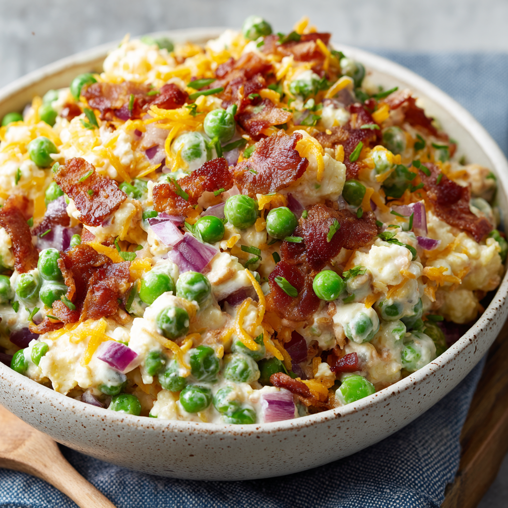 Southern Pea Salad with Bacon