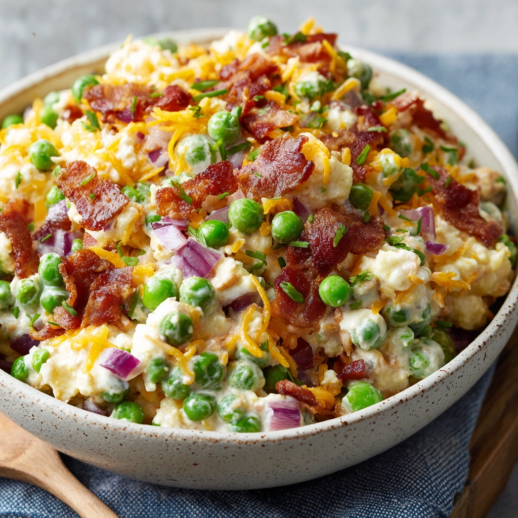 Southern Pea Salad with Bacon