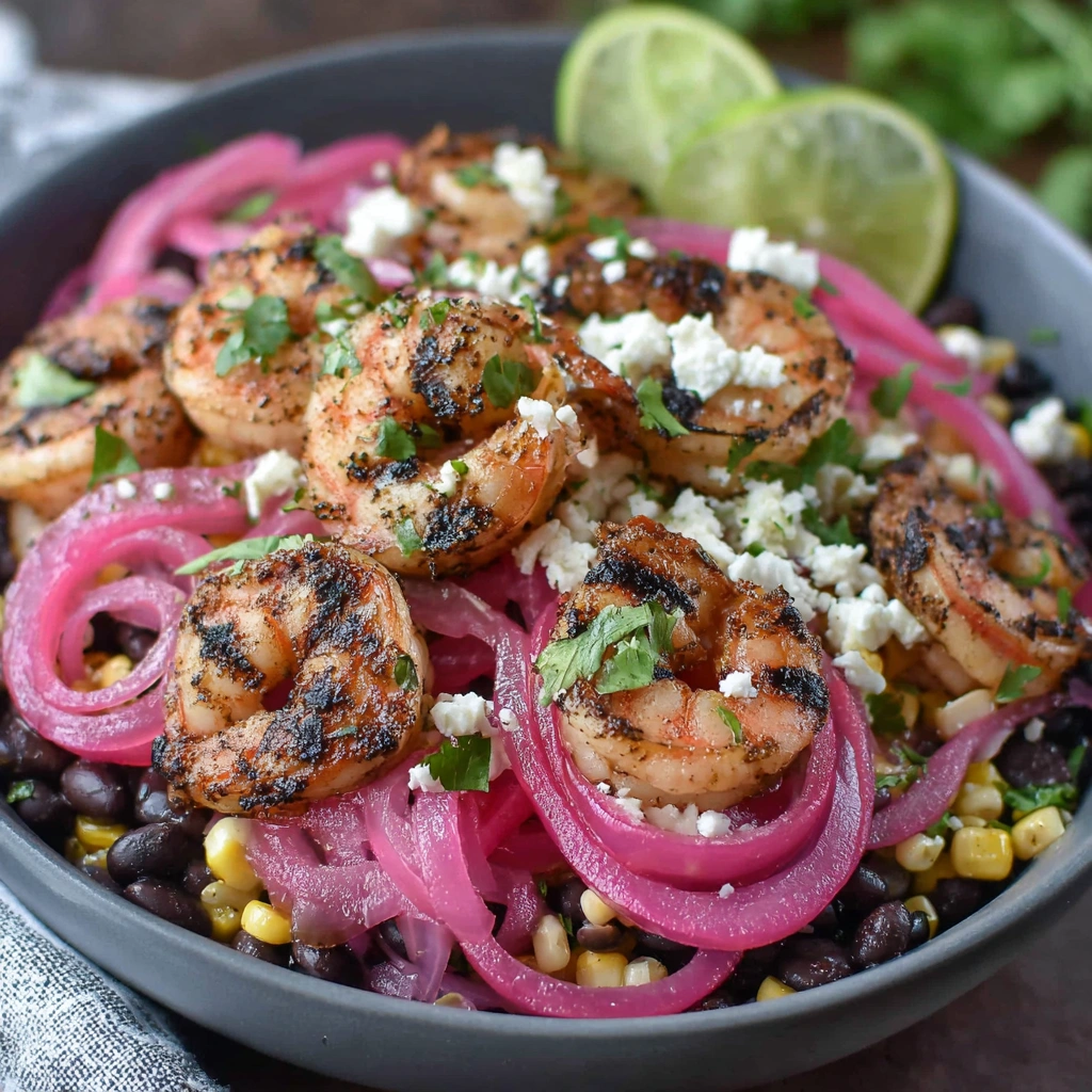 Black Bean Shrimp Salad