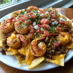 Southern Shrimp & Beef Nacho Fries
