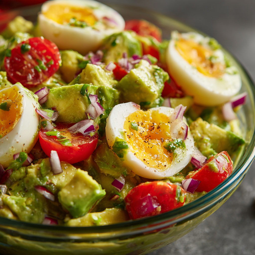 Creamy Avocado Egg Salad