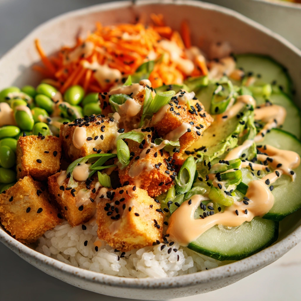 Spicy Salmon Rice Bowl