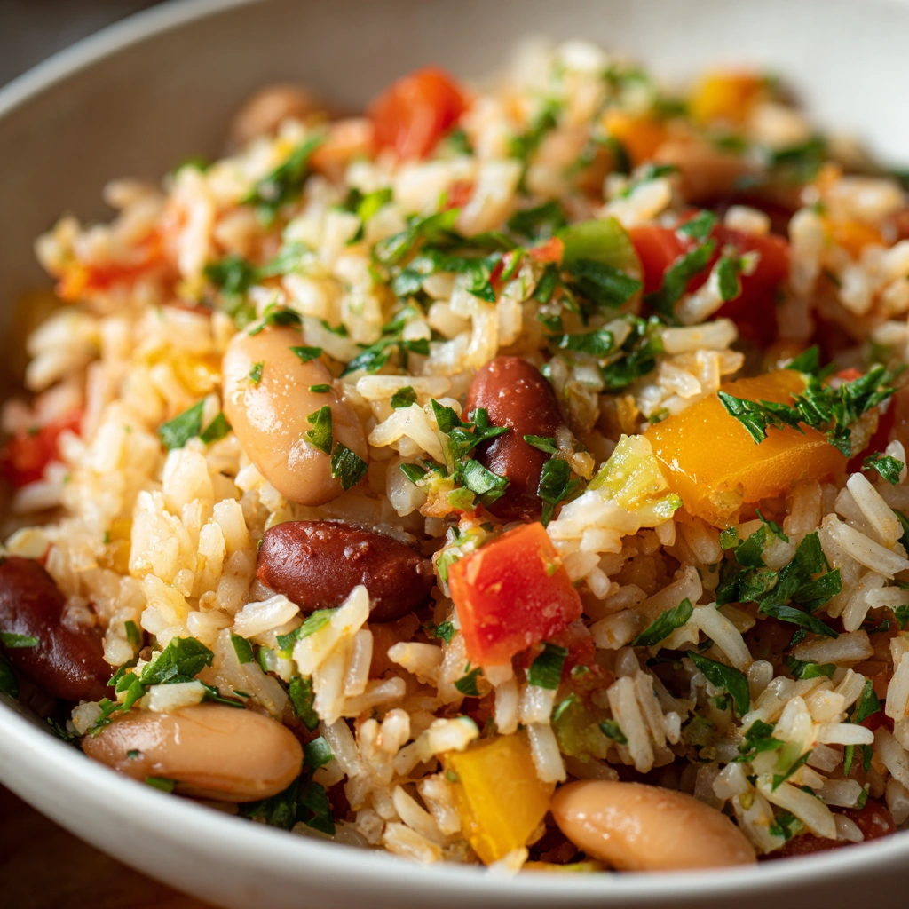 Mediterranean Rice and Beans