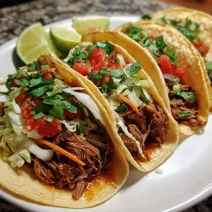 Crockpot Chipotle Pot Roast Tacos