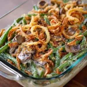 Mouthwatering Green Bean Casserole