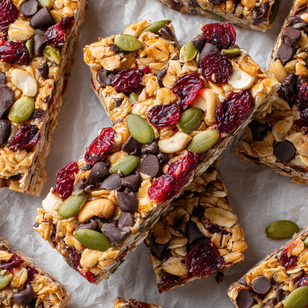 Homemade No-Bake Granola Bars