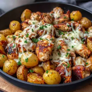 Garlic Parmesan Chicken and Potatoes