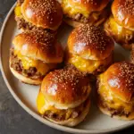 Cheeseburger Pretzel Bombs