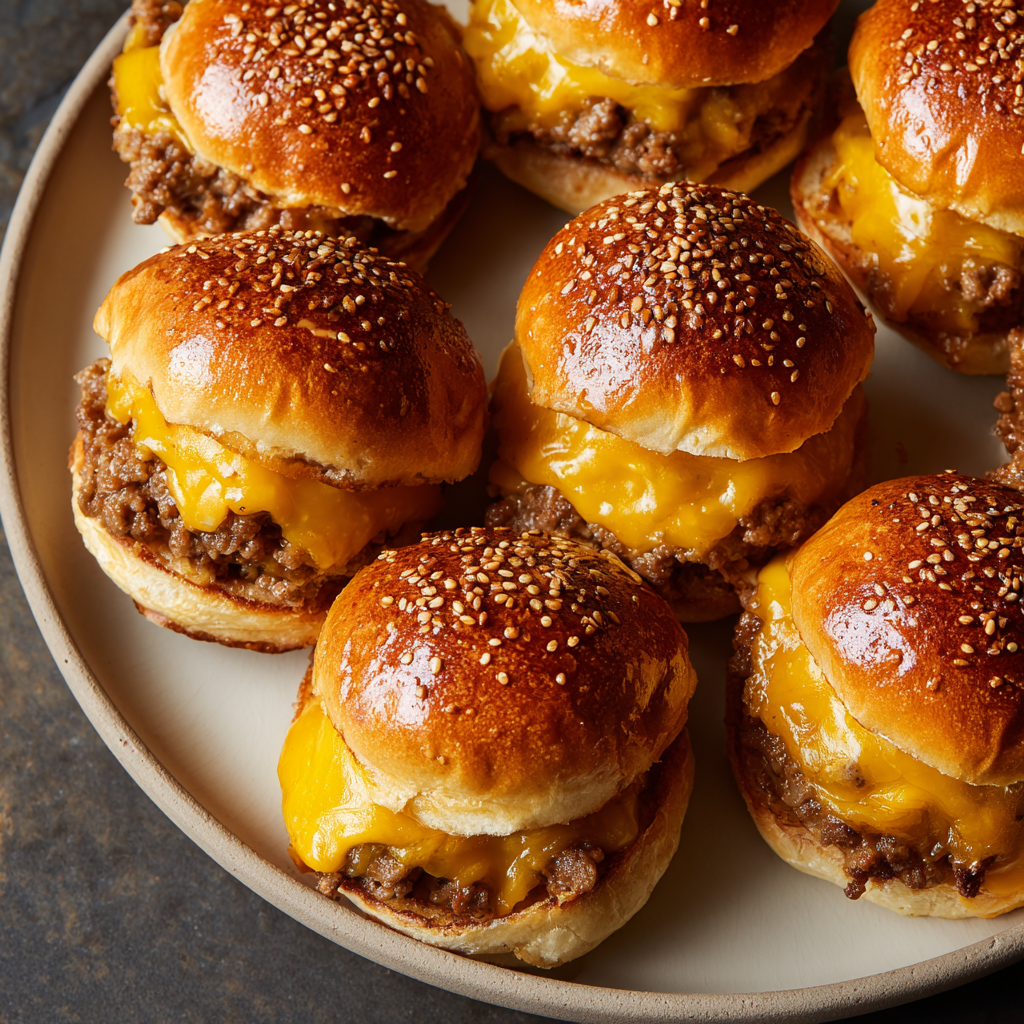 Cheeseburger Pretzel Bombs