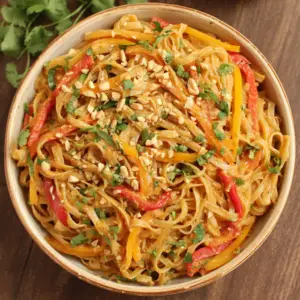 Thai Peanut Noodle Salad