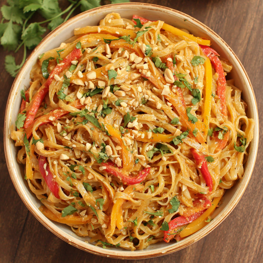 Thai Peanut Noodle Salad