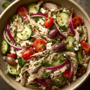 Greek-Style Chicken Salad