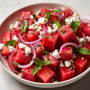Watermelon Salad with Feta