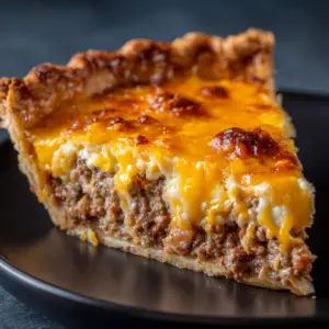 Bacon Cheeseburger Pie