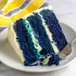 Blue Velvet Vanilla Pound Cake