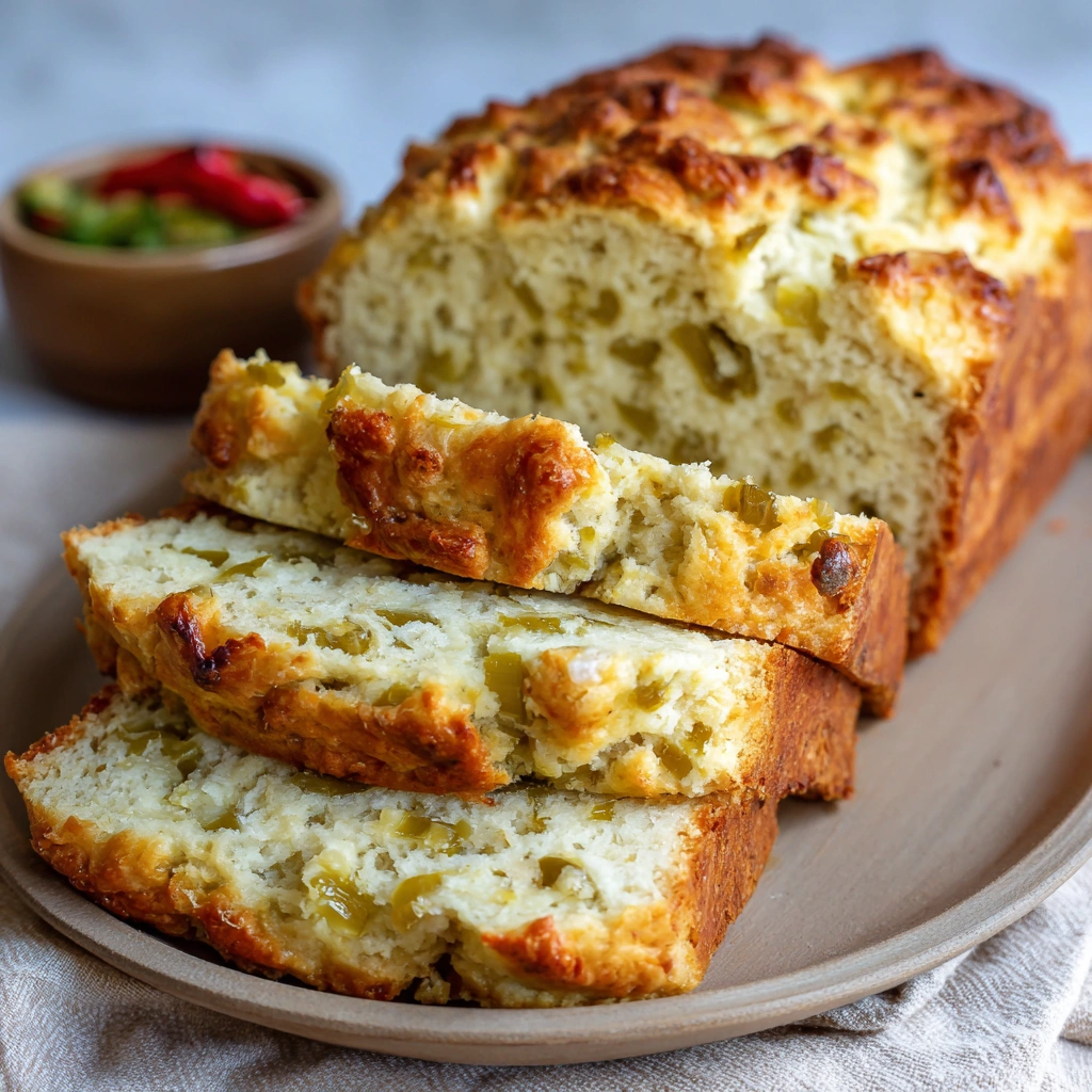 Green Chile Cheese Bread