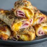 Air Fryer Ham & Cheese Sticks