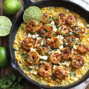 Shrimp & Creamed Corn (One-Pan)