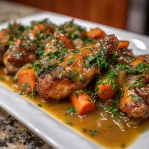 Smothered Turkey Wings with Gravy