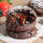Chocolate Lava Brownie Cookies