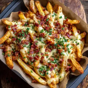 Loaded Bacon Cheese Fries