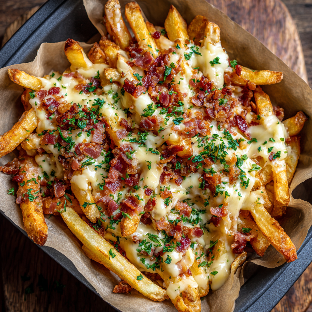 Loaded Bacon Cheese Fries