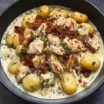 Creamy Chicken Gnocchi Pan