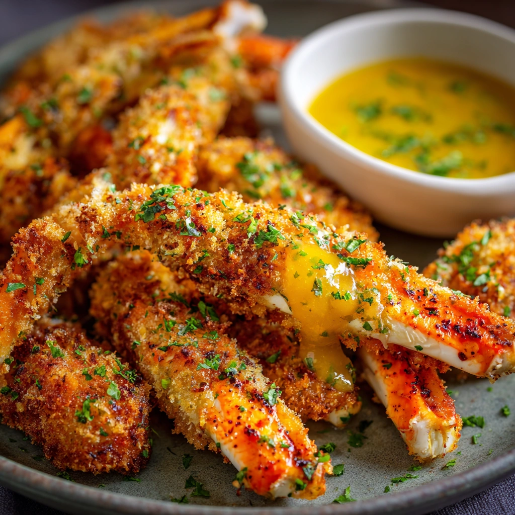 Crispy Golden Crab Bites