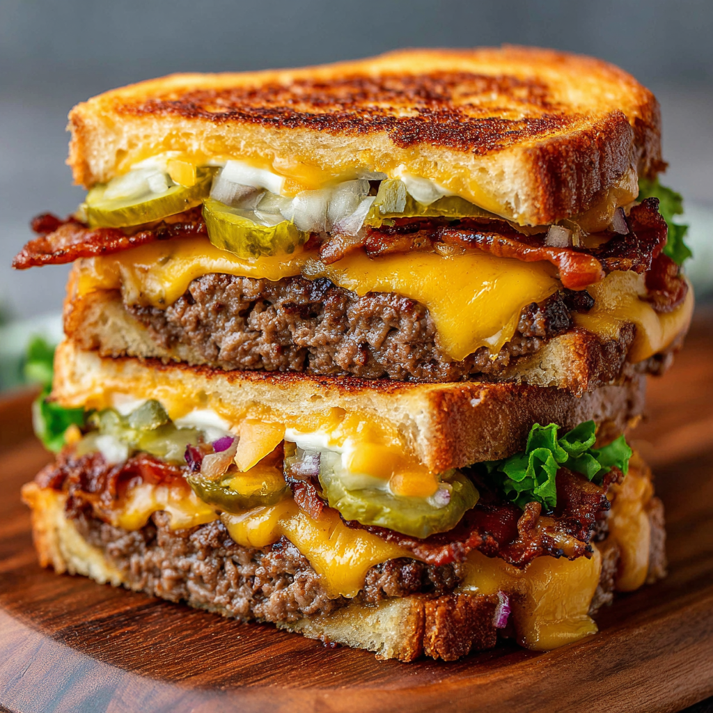Bacon Cheeseburger Melt