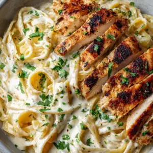 Crispy Lemon Garlic Chicken Spaghetti