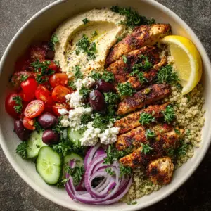 Mediterranean Chicken Bowl