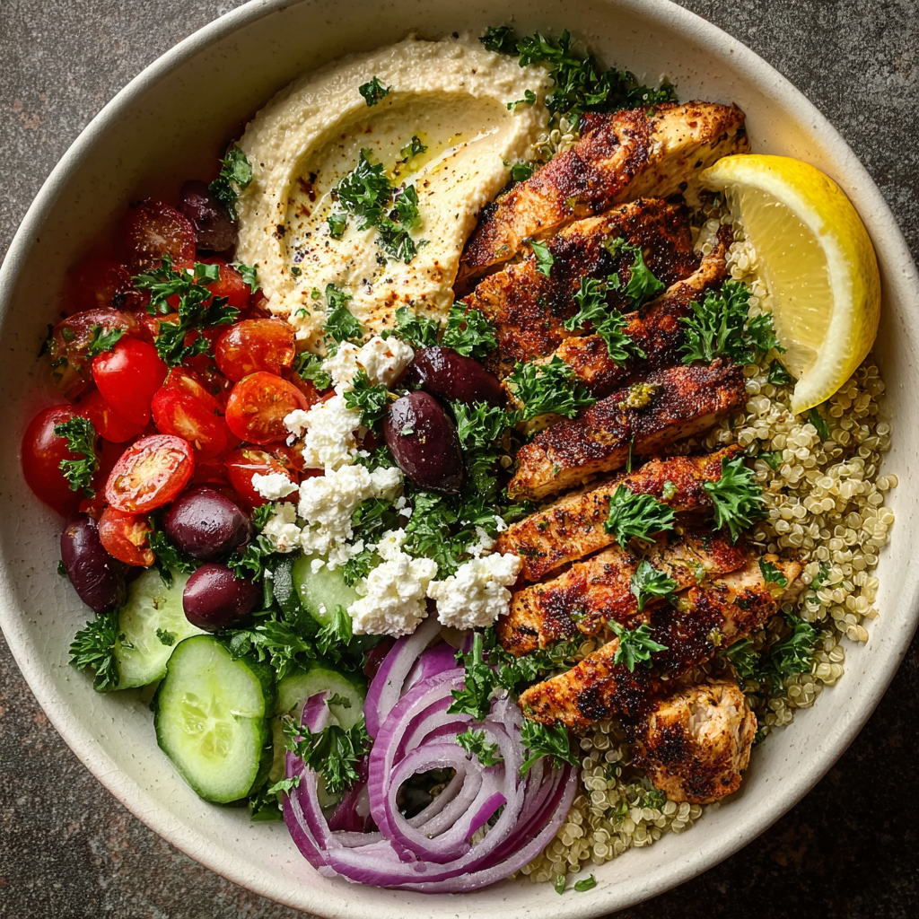 Mediterranean Chicken Bowl