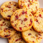 Cozy Cranberry Orange Shortbread