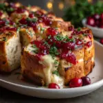 Cranberry & Brie Holiday Pull-Apart Bread
