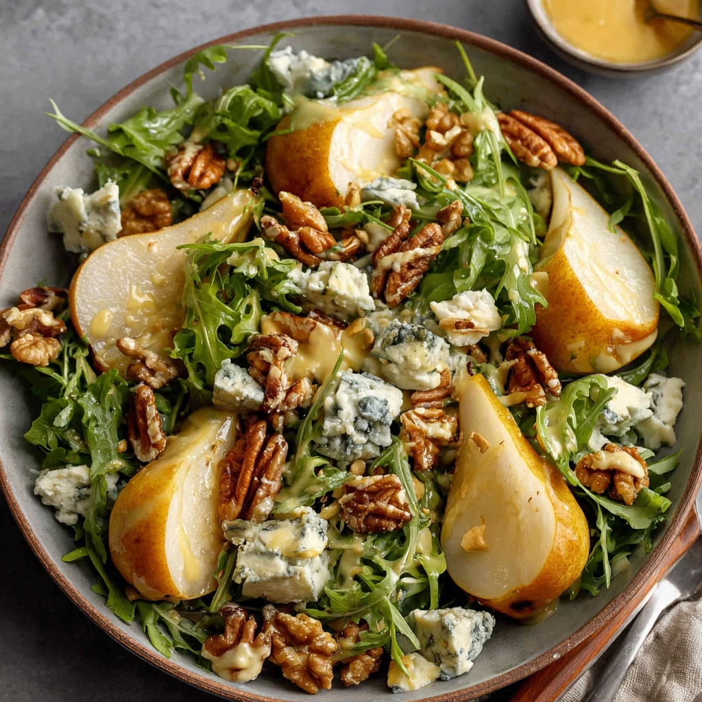 Pear Salad with Blue Cheese
