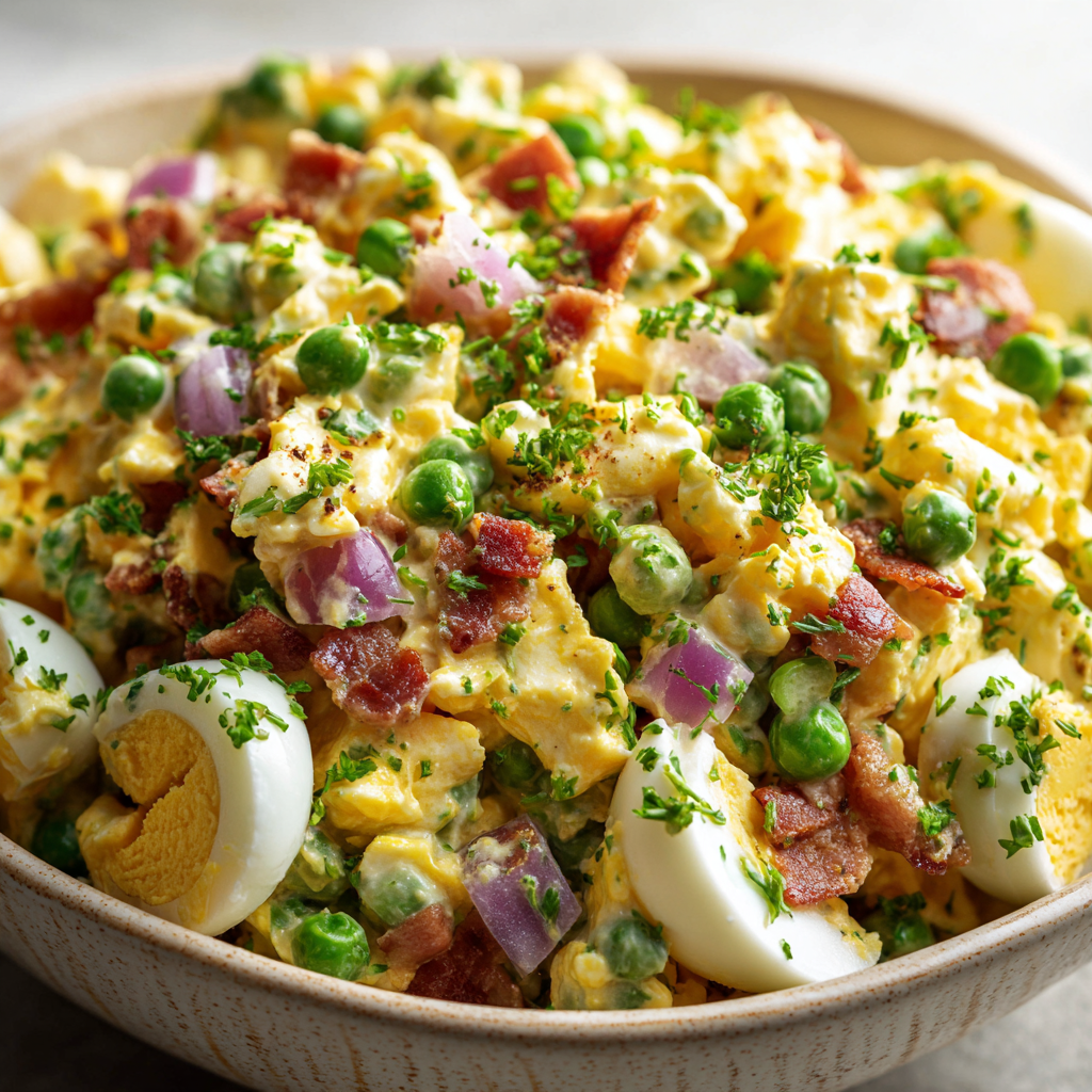 Southern Pea Salad with Bacon