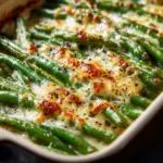 Cheesy Garlic Green Beans
