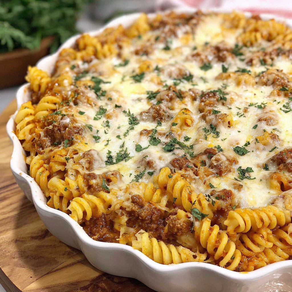 Sloppy Joe Casserole Bake