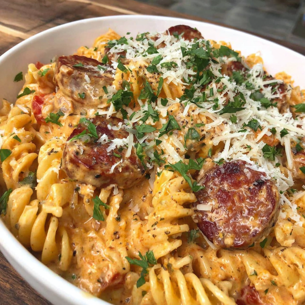 Creamy Smoked Sausage Pasta