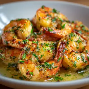 Sheet Pan Shrimp with Cheddar & Parmesan