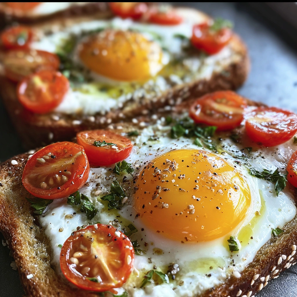 Sheet Pan Eggs for Breakfast Sandwiches with Oregano & Thyme