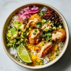 Crispy Fish Taco Bowls
