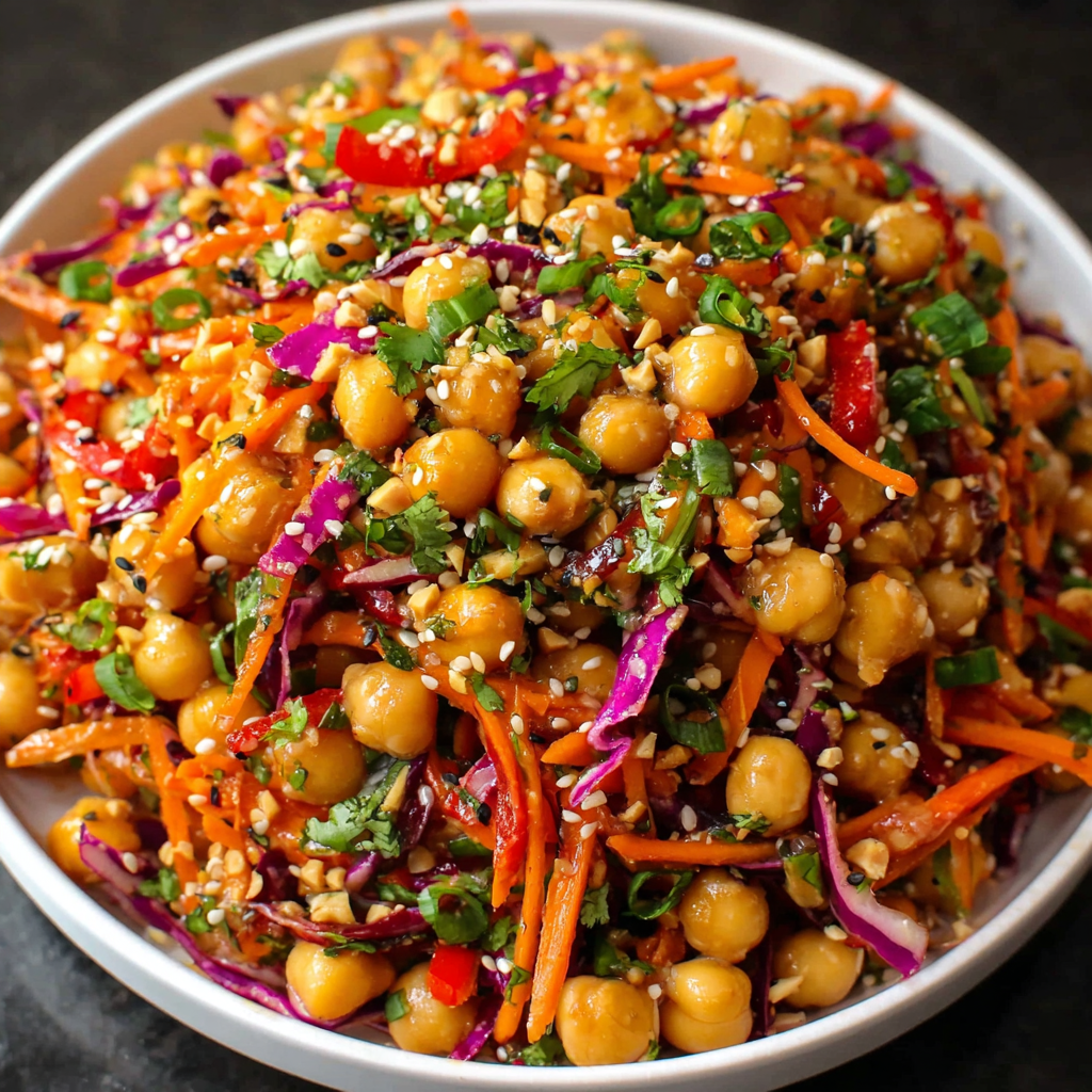 Crunchy Thai Chickpea Salad