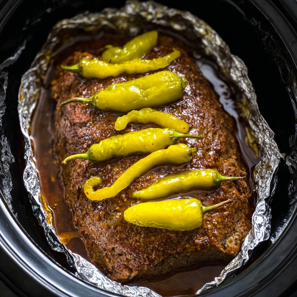 Crock Pot Mississippi Meatloaf