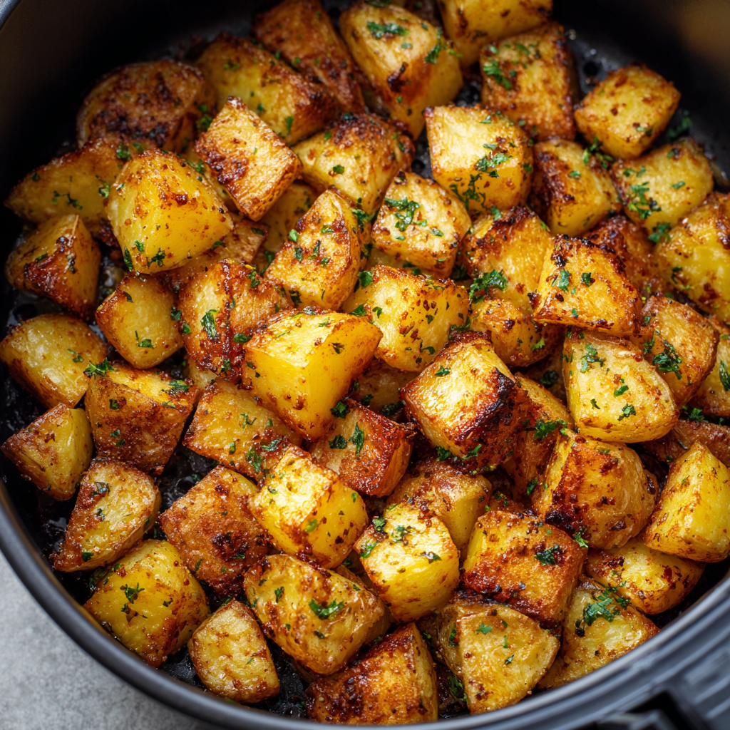 Air Fryer Crispy Potatoes